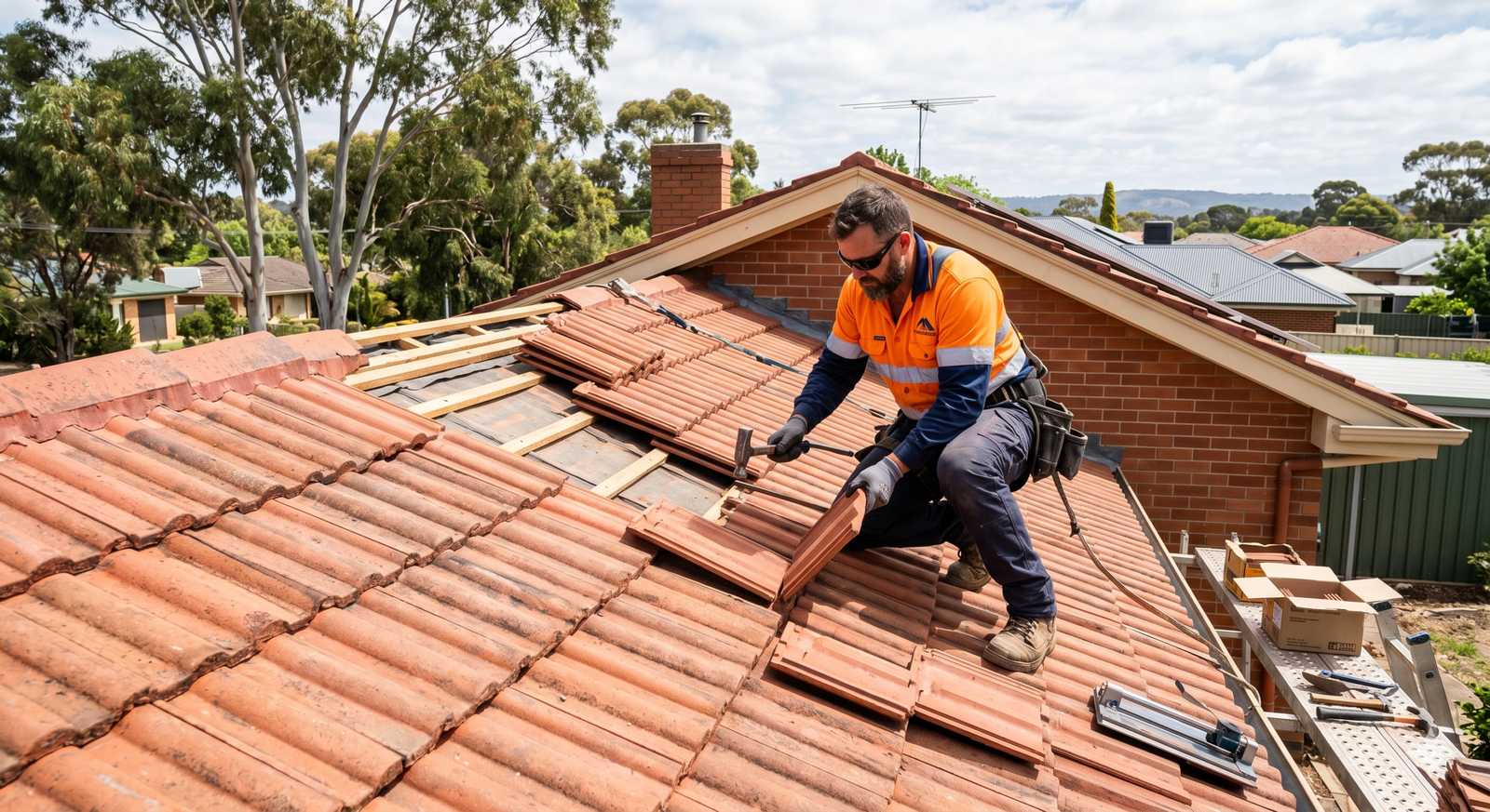 Why your tiled roof only leaks in heavy rain